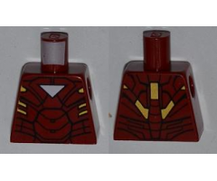 Torso Armor with White Triangle Pattern