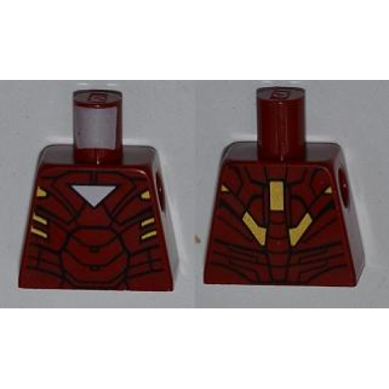 Torso Armor with White Triangle Pattern