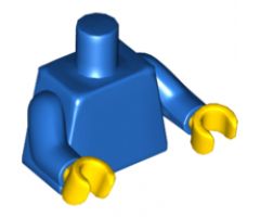 Torso Plain / Blue Arms / Yellow Hands