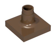 Duplo Support Sign Post Short - Thin Base