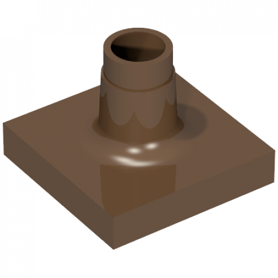 Duplo Support Sign Post Short - Thin Base