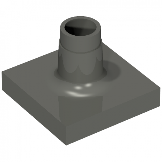Duplo Support Sign Post Short - Thin Base