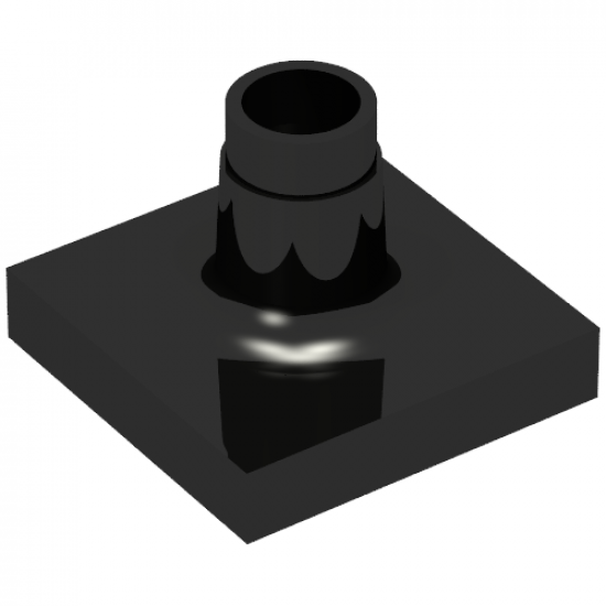 Duplo Support Sign Post Short - Thin Base