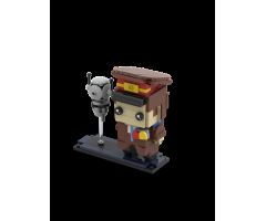 Youri Gagarine in BrickHeadz style