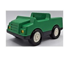 Duplo, Vehicle Car with 2 x 2 Studs and Black Base