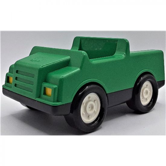 Duplo, Vehicle Car with 2 x 2 Studs and Black Base