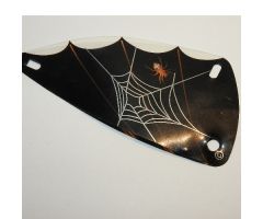 Plastic Triangle 6 x 12 Wing with Spider Web Pattern