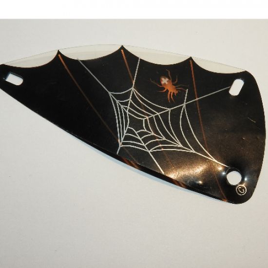 Plastic Triangle 6 x 12 Wing with Spider Web Pattern