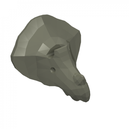 Animal, Body Part Dinosaur Head Triceratops, Jaw Top