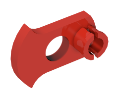 Train Steam Drive Rod Holder