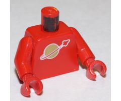 Torso Space Classic Moon Pattern / Red Arms / Red Hands