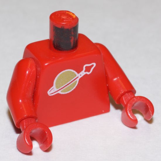 Torso Space Classic Moon Pattern / Red Arms / Red Hands
