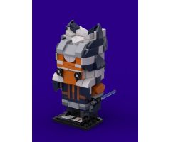 Ashoka Tano in BrickHeadz style