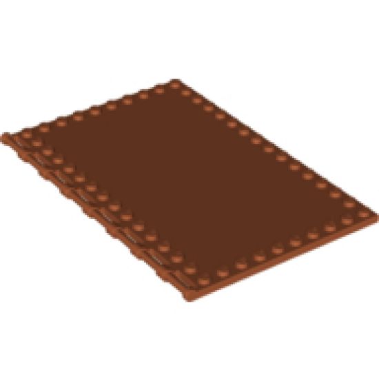 Tile, Modified 10 x 16 with Studs on Edges and Bar Handles