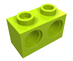 Technic, Brick 1 x 2 with Holes