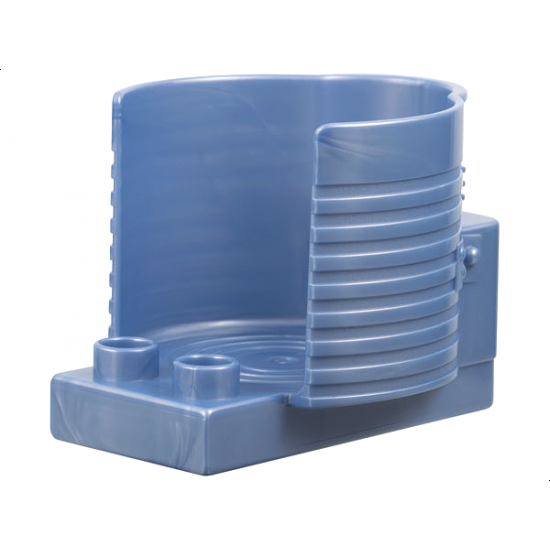 Duplo Half-Canister with 2 x 2 Plate on Bottom