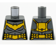 Torso Female Armor, Bright Light Orange Bat, Utility Belt and Backpack Pattern