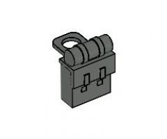 Minifigure, Body Wear Backpack Non-Opening