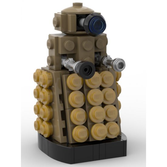 Dalek (tan and gold)