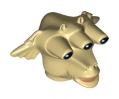 Minifigure, Head, Modified SW Ree-Yees Pattern