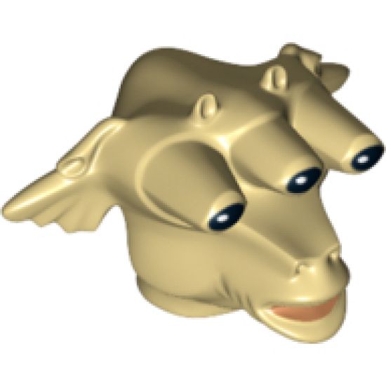 Minifigure, Head, Modified SW Ree-Yees Pattern