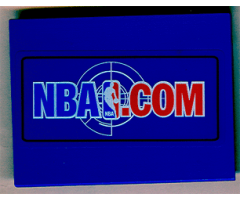 Slope 10 6 x 8 with NBA.COM Pattern (Sticker) - Set 3432