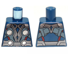 Torso Armor with Silver Circles Pattern (Thor)