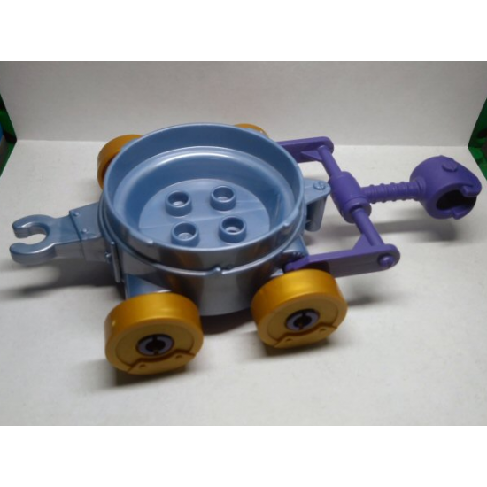 Duplo, Vehicle Cart with Wheels and Pincer