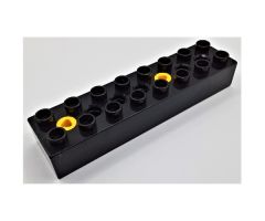 Duplo, Toolo Brick 2 x 8 with 2 Screws (positions 1 and 5)