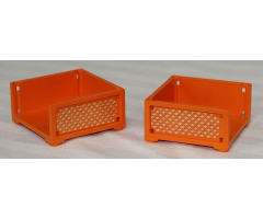 Scala Box 7 x 7 x 3 with 3 sides with Lattice Pattern on Both Sides (Stickers) - Set 3117