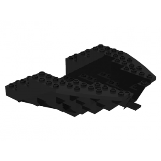 Boat Hull Small Stern 14 x 12 x 5 1/3, Top
