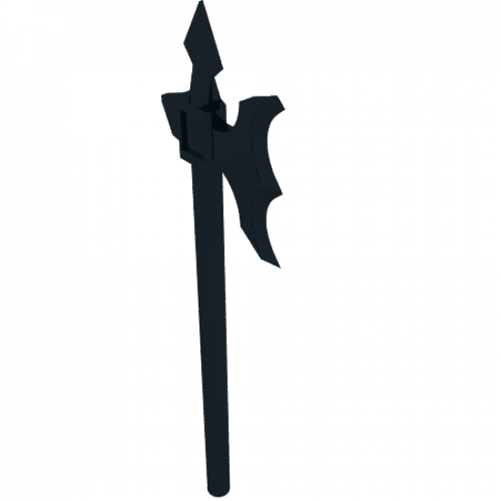Minifigure, Weapon Halberd Elaborate