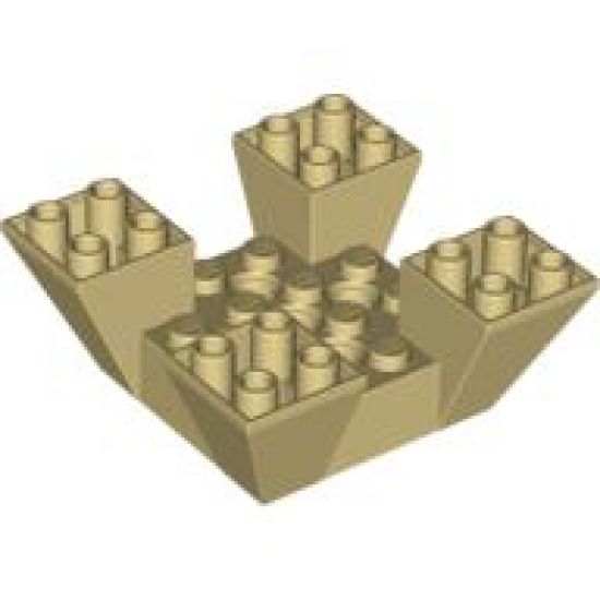 Slope, Inverted 65 6 x 6 x 2 Quad with Cutouts