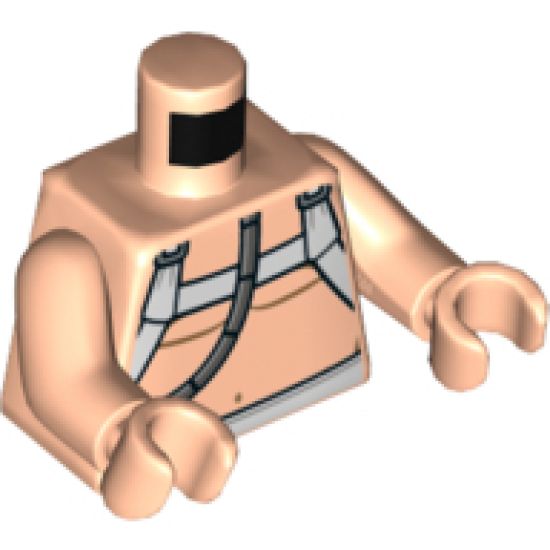 Torso SW Luke Bacta Tank Pattern 2 / Light Nougat Arms / Light Nougat Hands