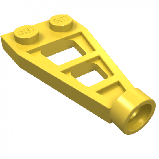 Plate, Modified 1 x 2 with Long Stud Receptacle (Space Wing)