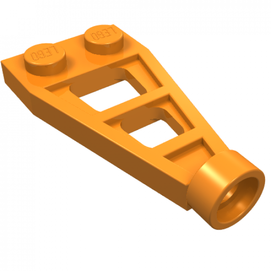 Plate, Modified 1 x 2 with Long Stud Receptacle (Space Wing)