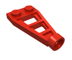 Plate, Modified 1 x 2 with Long Stud Receptacle (Space Wing)