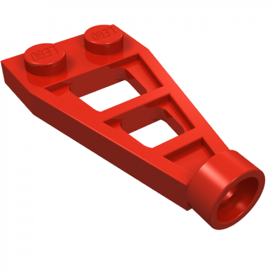 Plate, Modified 1 x 2 with Long Stud Receptacle (Space Wing)