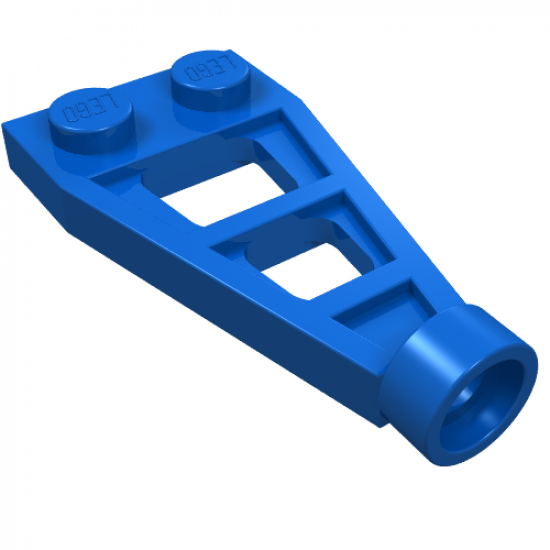 Plate, Modified 1 x 2 with Long Stud Receptacle (Space Wing)