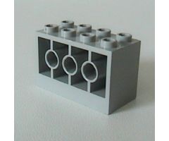 Brick, Modified 2 x 4 x 2 with Holes on Sides