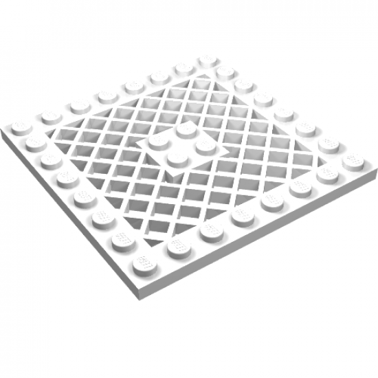 Plate, Modified 8 x 8 with Grille