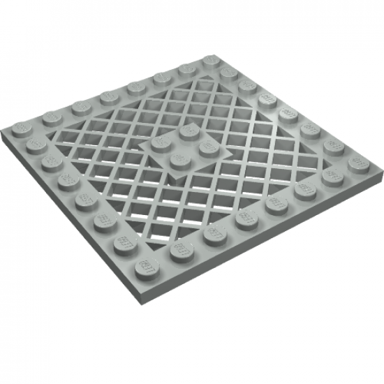 Plate, Modified 8 x 8 with Grille