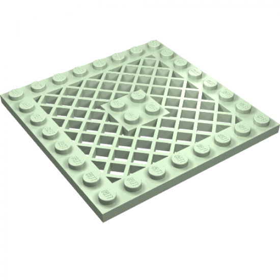 Plate, Modified 8 x 8 with Grille