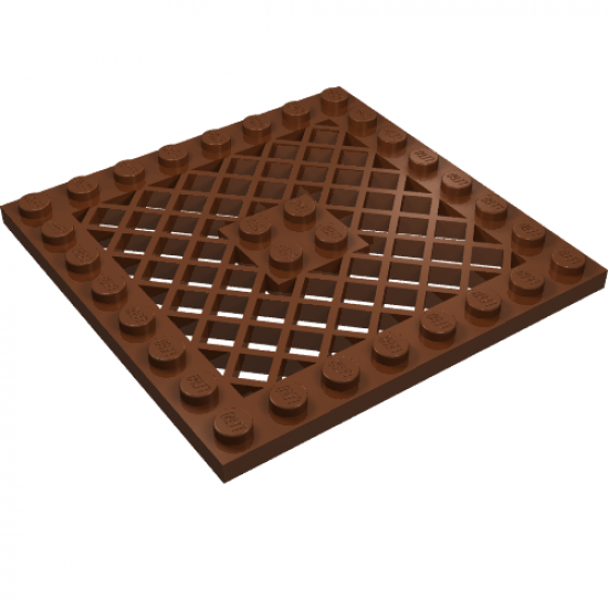Plate, Modified 8 x 8 with Grille
