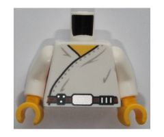 Torso SW Wrap-Around Tunic and Utility Belt on Front and Back Pattern / White Arms / Yellow Hands