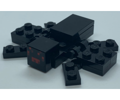 Minecraft Spider, Slim Abdomen - Brick Built