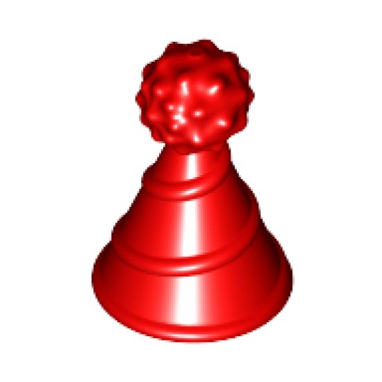 Minifigure, Headgear Accessory Hat with Pin Attachment, Party Hat