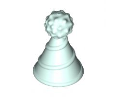 Minifigure, Headgear Accessory Hat with Pin Attachment, Party Hat