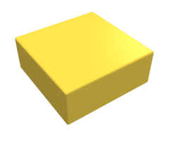 Tile 1 x 1 without Groove (3070)