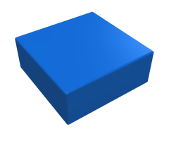 Tile 1 x 1 without Groove (3070)